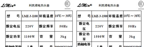 探究享力奇电热水器常见故障代码及解决方法（了解电热水器故障代码）