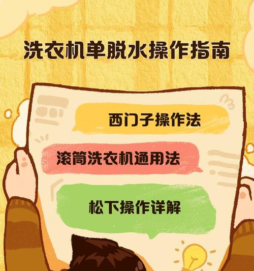 洗衣机复位键的作用是什么？如何正确使用？