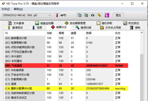 重新分配扇区计数警告修复方法(解决硬盘出现重新分配扇区计数警告的方法) 重新分配扇区计数警告修复方法(解决硬盘出现重新分配扇区计数警告的方法)